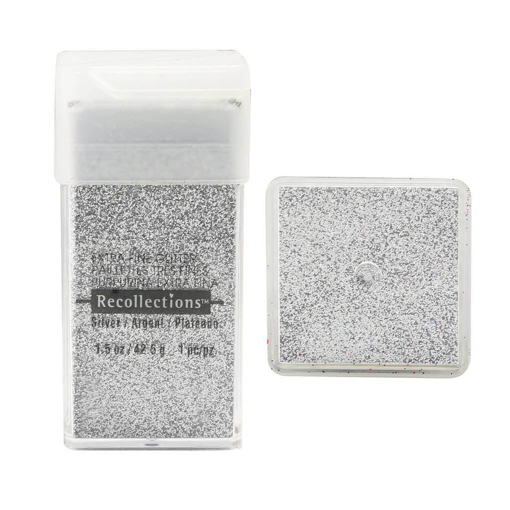 Extra Fine Glitter by Recollections™, 1.5 oz.